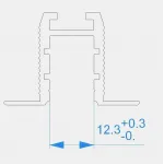 Профиль накладной  Deko-Light 975471 от ImperiumLoft