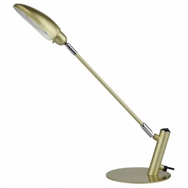 Настольная лампа офисная Lussole Roma LST-4374-01 Цвет арматуры серый Цвет плафонов серый