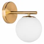 Бра Lightstar Croco 815513 Цвет арматуры желтый Цвет плафонов белый от ImperiumLoft