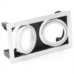 Рамка на 2 светильника Deko-Light 930093 Цвет арматуры белый от ImperiumLoft