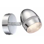 Спот Globo Manjola 56206-1 Цвет арматуры хром Цвет плафонов хром от ImperiumLoft