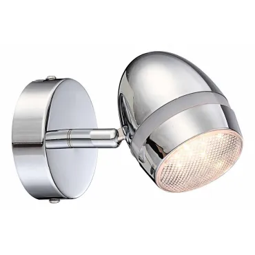 Спот Globo Manjola 56206-1 Цвет арматуры хром Цвет плафонов хром Спот Globo Manjola 56206-1 Цвет арматуры хром Цвет плафонов хром