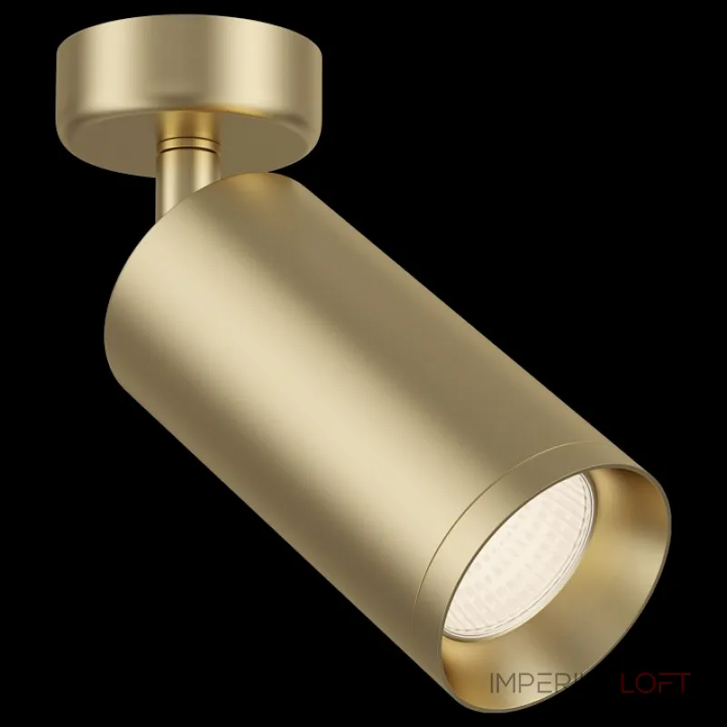 Спот Maytoni Focus C017CW-01MG Цвет арматуры латунь Цвет плафонов латунь от ImperiumLoft