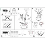 Комплект из 3 встраиваемых светильников Eglo ПРОМО Peneto 94407 Цвет арматуры хром от ImperiumLoft