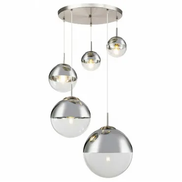 Подвесной светильник Glass TL1203H-05CH Toplight Подвесной светильник Glass TL1203H-05CH Toplight