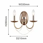 Бра F-promo Plini 2591-2W от ImperiumLoft