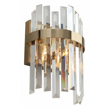 Накладной светильник Aployt Melisa APL.747.01.01 Цвет арматуры латунь Цвет плафонов прозрачный