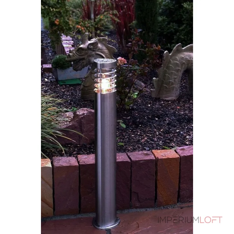 Наземный высокий светильник Deko-Light Estada II 730009 Цвет арматуры хром Цвет плафонов прозрачный от ImperiumLoft