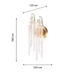 Настенный светильник Favourite Liana 4134-2W от ImperiumLoft