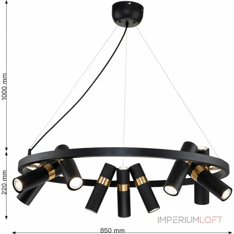 Подвесная люстра Favourite Light point 2997-9P Подвесная люстра Favourite Light point 2997-9P