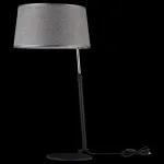 Настольная лампа декоративная Maytoni Bergamo MOD613TL-01B Цвет арматуры хром Цвет плафонов серый от ImperiumLoft