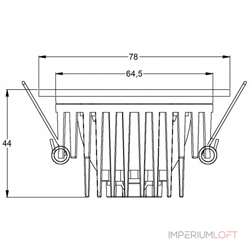Встраиваемый светильник Deko-Light COB 68 IP65 565109 Цвет арматуры серебро Цвет плафонов прозрачный от ImperiumLoft Встраиваемый светильник Deko-Light COB 68 IP65 565109 Цвет арматуры серебро Цвет плафонов прозрачный от ImperiumLoft