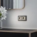 Розетка с заземлением без рамки Werkel W117 8 W1171011 от ImperiumLoft