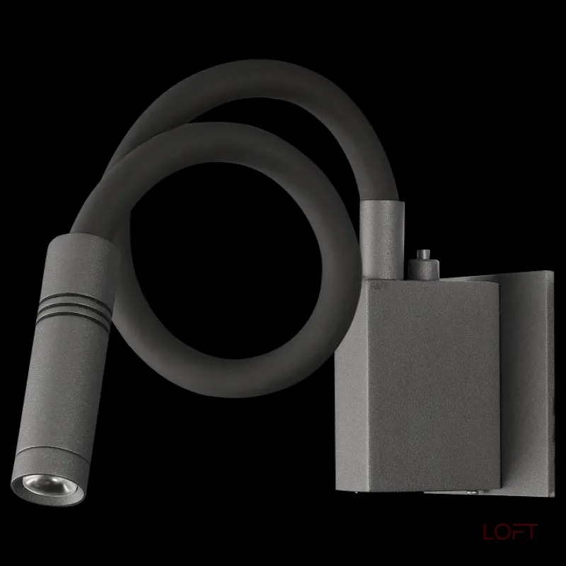 Бра Lightstar Muro 808617 Цвет арматуры черный Цвет плафонов черный от ImperiumLoft