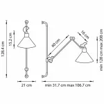 Бра Lightstar Loft 765627 Цвет арматуры черный Цвет плафонов черный от ImperiumLoft