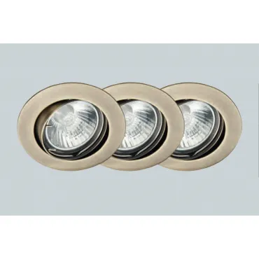 Комплект из 3 встраиваемых светильников Brilliant Felizia G94510A13