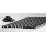 Торшер Lussole Sherrelwood GRLSP-9824 Цвет арматуры черный Цвет плафонов золото от ImperiumLoft