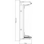 Рамка на 2 светильника Deko-Light 930093 Цвет арматуры белый от ImperiumLoft