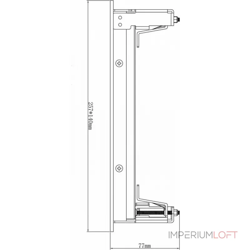 Рамка на 2 светильника Deko-Light 930093 Цвет арматуры белый от ImperiumLoft