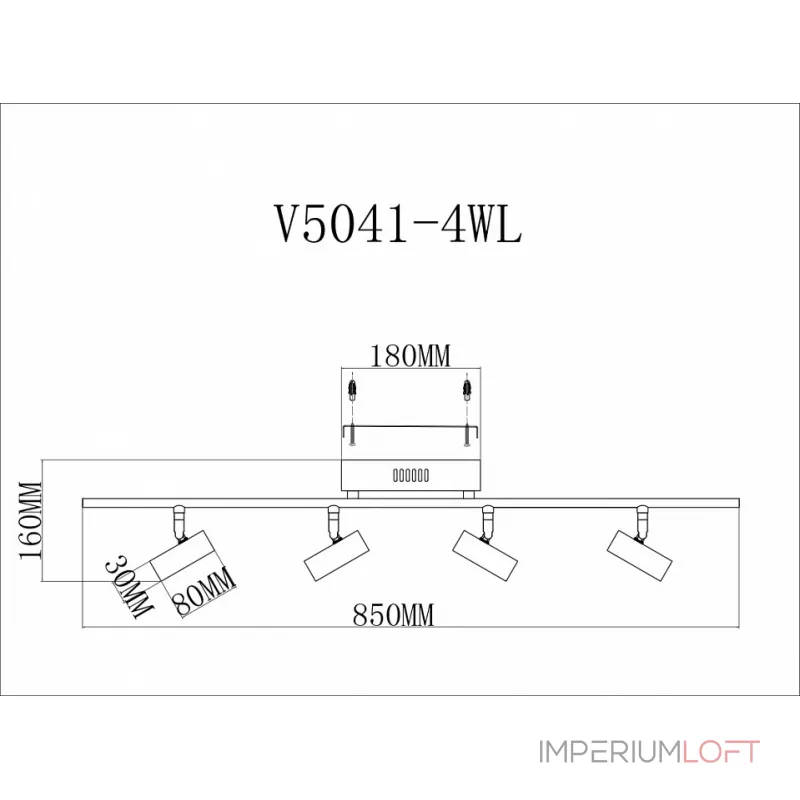 Спот Moderli Right V5041-4WL от ImperiumLoft