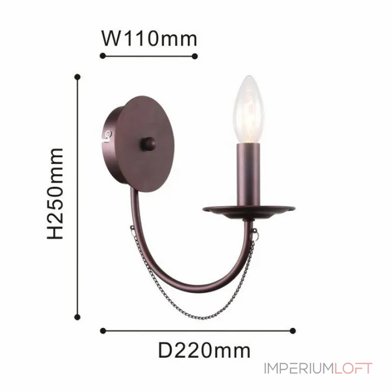 Бра F-promo Plini 2590-1W от ImperiumLoft Бра F-promo Plini 2590-1W от ImperiumLoft