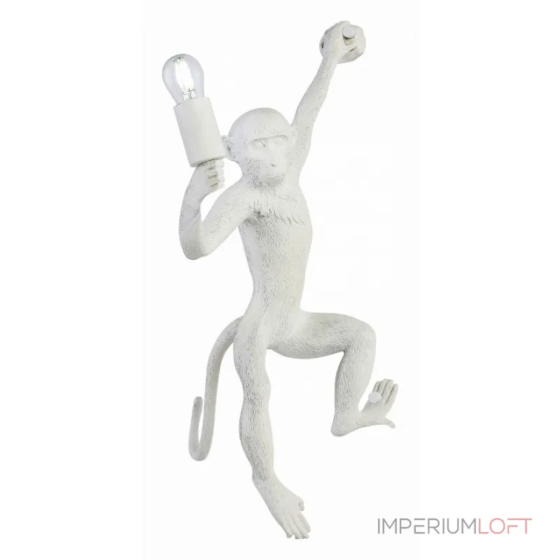 Накладной светильник EVOLUCE Tenato SLE115111-01 Цвет арматуры белый Цвет плафонов кремовый от ImperiumLoft