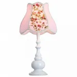 Настольная лампа декоративная Arte Lamp Kids A9222LT-1WH Цвет арматуры белый Цвет плафонов розовый от ImperiumLoft
