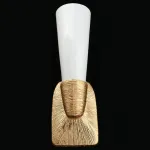 Бра Aployt Hloya APL.800.01.01 Цвет арматуры золото Цвет плафонов белый от ImperiumLoft