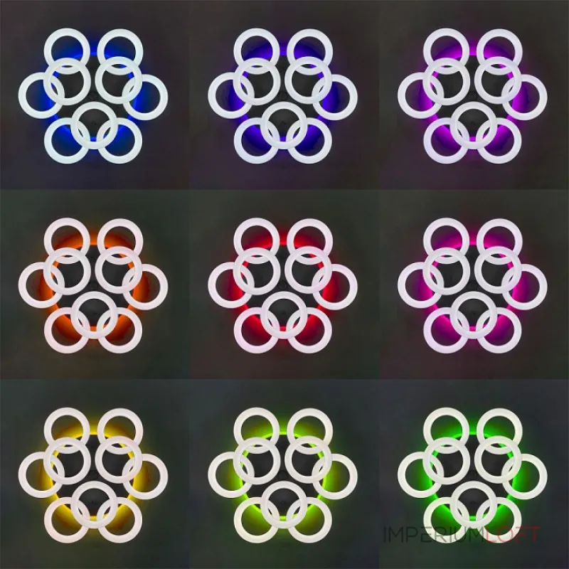 Потолочная люстра Citilux Паркер Смарт CL225A190E Потолочная люстра Citilux Паркер Смарт CL225A190E