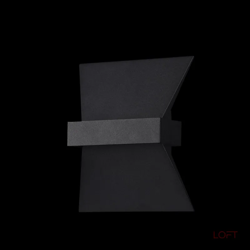 Накладной светильник Maytoni Trame C805WL-L7B Цвет арматуры черный Цвет плафонов черный от ImperiumLoft