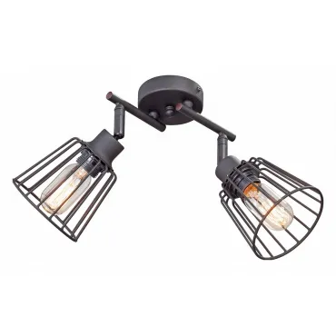 Спот Vitaluce V4589 V4589-1/2PL Цвет арматуры черный Цвет плафонов черный