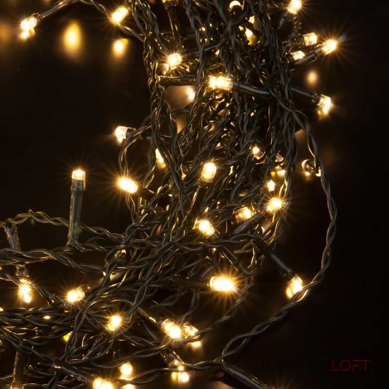 Занавес световой Eurosvet 200-003 от ImperiumLoft (золотисты)