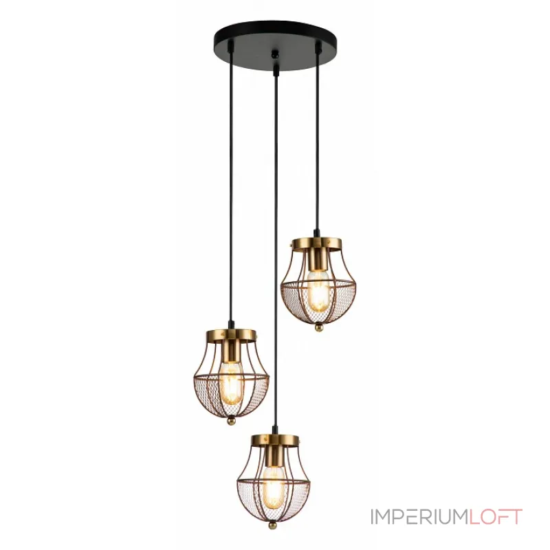 Подвесной светильник Indigo Pallo 10011/3P Gold