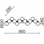 Бра Maytoni Dallas MOD547WL-13BS от ImperiumLoft