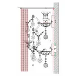 Накладной светильник Donolux Magia W110240/2 от ImperiumLoft