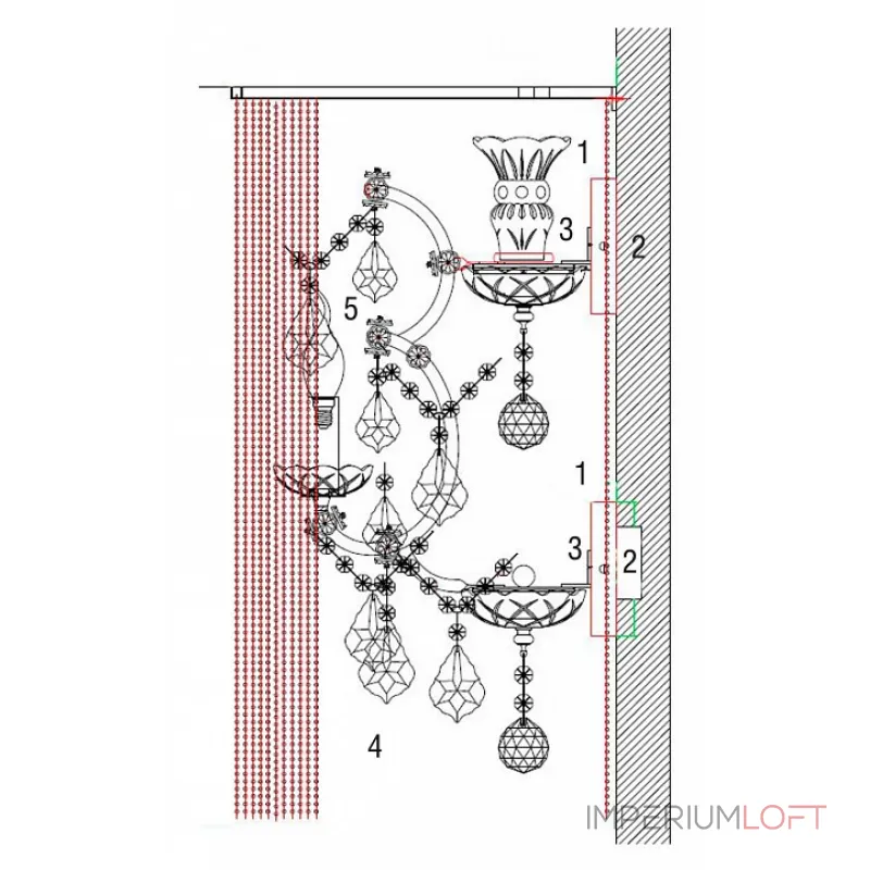Накладной светильник Donolux Magia W110240/2 от ImperiumLoft Накладной светильник Donolux Magia W110240/2 от ImperiumLoft