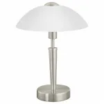 Настольная лампа декоративная Eglo ПРОМО Solo 1 85104 Цвет арматуры никель от ImperiumLoft