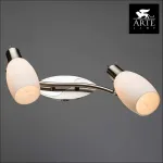 Бра Arte Lamp Volare A4590AP-2SS Цвет арматуры хром Цвет плафонов белый от ImperiumLoft
