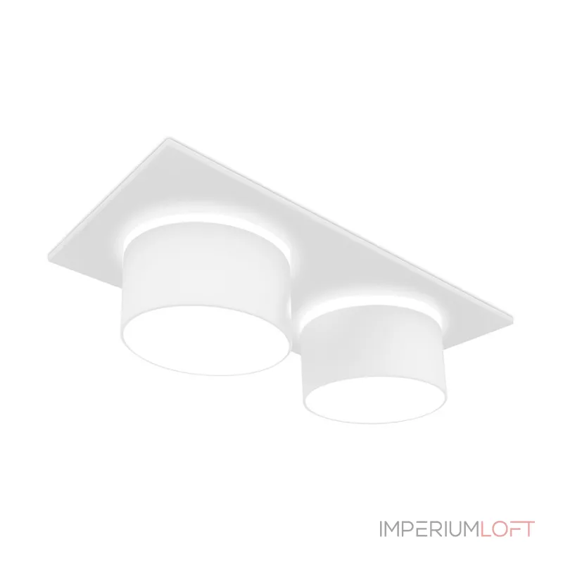 Встраиваемый светильник Ambrella Techno 5 TN330 Цвет плафонов белый Цвет арматуры белый от ImperiumLoft