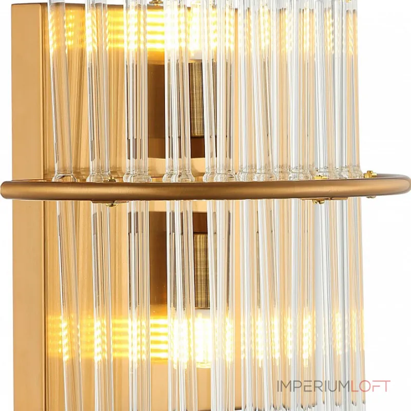 Накладной светильник Stilfort Eclipse 2108/00/01W Цвет плафонов прозрачный Цвет арматуры латунь от ImperiumLoft