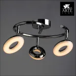 Спот Arte Lamp Ciambella A8972PL-3CC Цвет арматуры хром Цвет плафонов белый от ImperiumLoft
