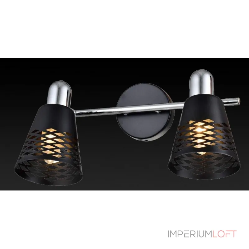 Спот TopLight Susan TL3760Y-02BC Цвет арматуры хром Цвет плафонов черный от ImperiumLoft Спот TopLight Susan TL3760Y-02BC Цвет арматуры хром Цвет плафонов черный от ImperiumLoft