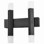 Бра Vele Luce Niami 654 VL7142W04 Цвет арматуры черный Цвет плафонов белый от ImperiumLoft