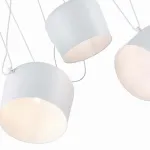 Подвесная люстра EVOLUCE Trieste SLE120653-05 Цвет арматуры белый Цвет плафонов белый от ImperiumLoft