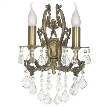 Бра Dio D’Arte Sorrento Sorrento E 2.1.2.200 A Цвет арматуры золото Цвет плафонов прозрачный