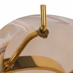 Накладной светильник Divinare Chloe 7566/01 AP-1 Цвет плафонов коричневый Цвет арматуры золото от ImperiumLoft