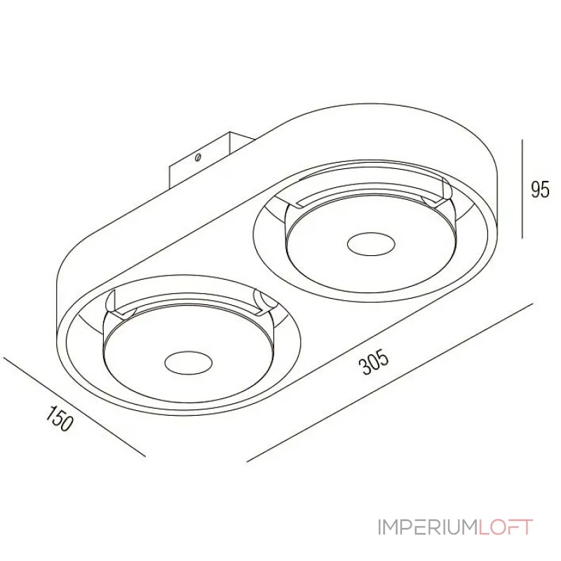 Накладной светильник Donolux DL18697 DL18697/12WW-White от ImperiumLoft Накладной светильник Donolux DL18697 DL18697/12WW-White от ImperiumLoft