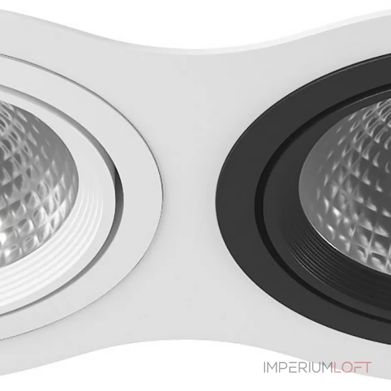 Встраиваемый светильник Lightstar Intero 111 i936070607 Цвет арматуры черно-белый от ImperiumLoft Встраиваемый светильник Lightstar Intero 111 i936070607 Цвет арматуры черно-белый от ImperiumLoft