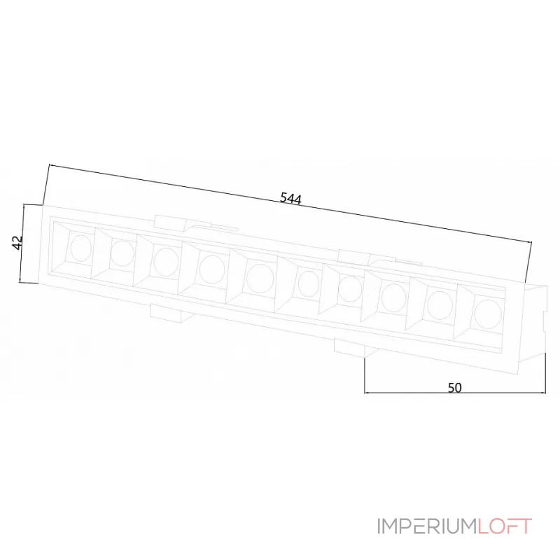 Встраиваемый светильник Favourite Roshni 3084-10C от ImperiumLoft Встраиваемый светильник Favourite Roshni 3084-10C от ImperiumLoft