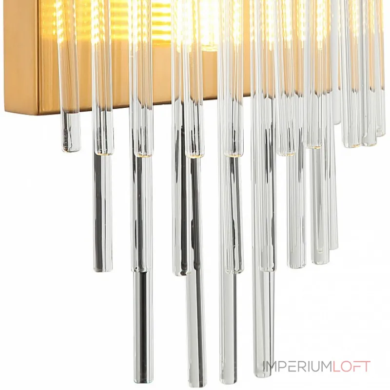 Накладной светильник Stilfort Eclipse 2108/00/01W Цвет плафонов прозрачный Цвет арматуры латунь от ImperiumLoft